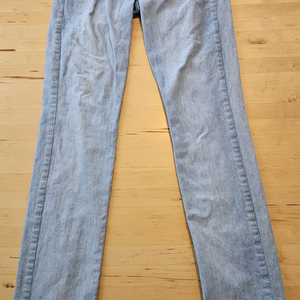 Guess Denim Blue Straight Leg Jeans